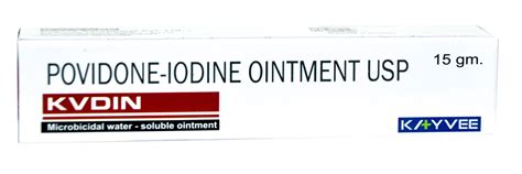 Advita Lifesciences Kvdin 5 Povidone Iodine Ointment U S P Grade