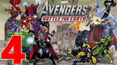 Marvel Avengers Battle For Earth Gameplay Walkthrough Part 4 Youtube