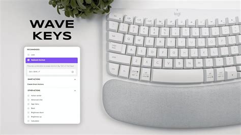 Logitech Wave Keys Logi Options Software Review Youtube
