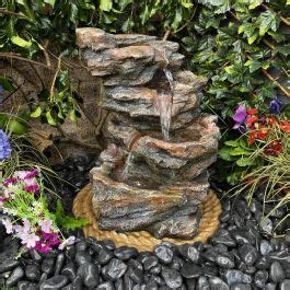 Tranquillity Dacite Rock Effect Solar Water Feature