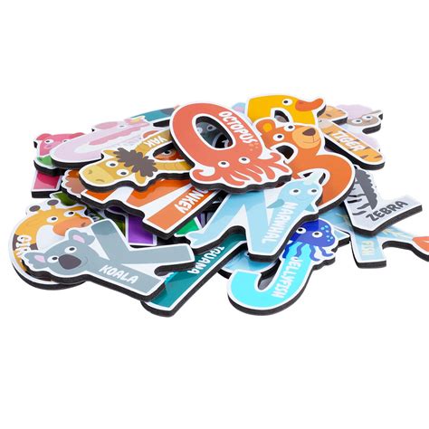 Buy Avamie Animal Alphabet Letters Magnets for Kids, Jumbo Animal