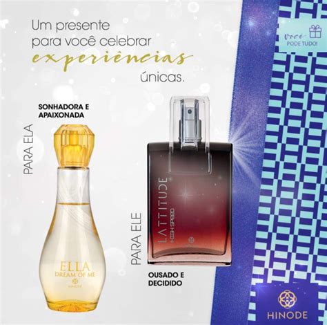 Dica Para Presentear 9 Melhores Perfumes Hinode Produtos Hinode Fotos