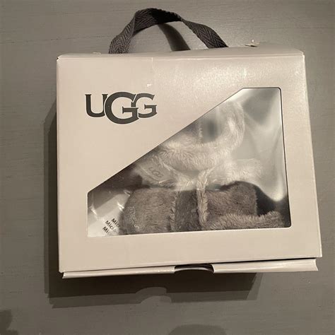 Grey Baby Uggs 01 Size 0 6 Months Worn Once Like New Depop