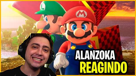 Alanzoka Reagindo Ao Trailer Do Super Mario Bross O Filme Youtube