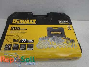 Reposell New Dewalt Pc Mechanic Tool Set