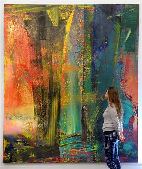 Gerhard Richter Abstraktes Bild In Gerhard Richter Abstract