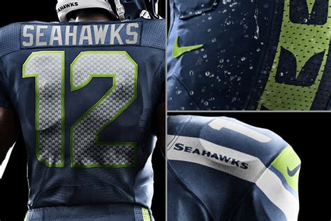 Seattle Seahawks Football Fashion Nike Unveils Sort Of New Uniforms For Nfl