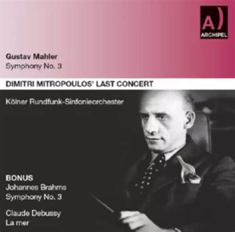 GUSTAV MAHLER GUSTAV Mahler Symphony No 3 CD Album EUR 16 69