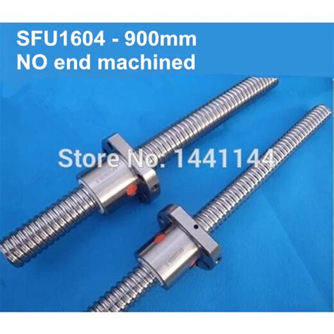 1pc Sfu1604 Ball Srew 900mm Ballscrews 1pc 1604 Ball Nut Without End