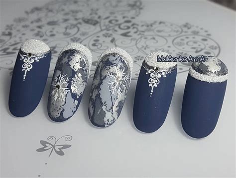 Pin by romanie's_fashion_design on nagelstyling | Xmas nails, Winter ...