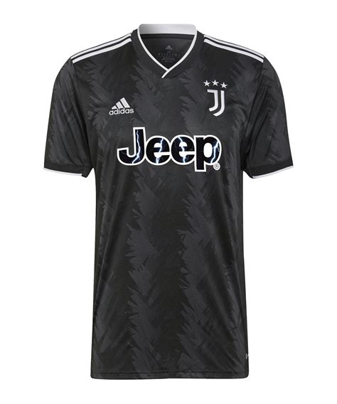 Adidas Juventus Turin Trikot Away 2022 2023 Schwarz Schwarz