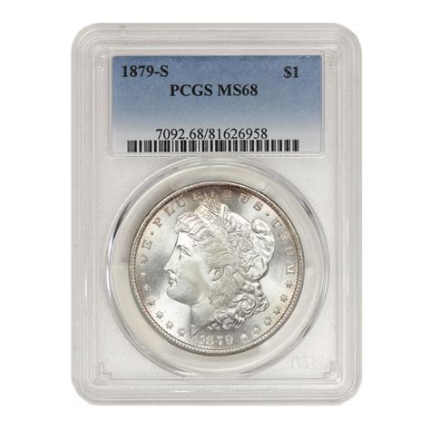 S Silver Morgan Pcgs Ms