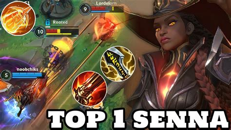 Wild Rift Senna Top Senna Gameplay Rank Challenger Youtube