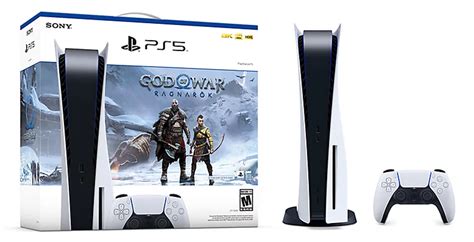 PlayStation PS5 Console – God of War Ragnarök Bundle, White | AYOUB ...