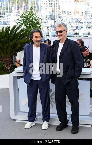 Koji Yakusho Wim Wenders Photocall Of The Film Perfect Days Th