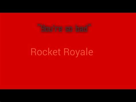 Rocket Royale 1v1ing A TRASH TALKER YouTube