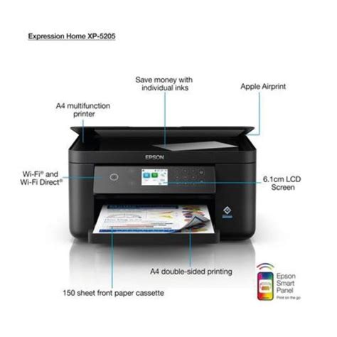 Epson Expression Home Xp A Colour Multifunction Inkjet Printer