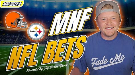 Browns Vs Steelers Monday Night Football Picks Free Nfl Best Bets