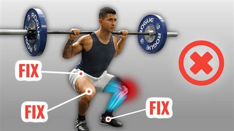 How To Squat Without Knee Pain Mistakes Youre Probably Making