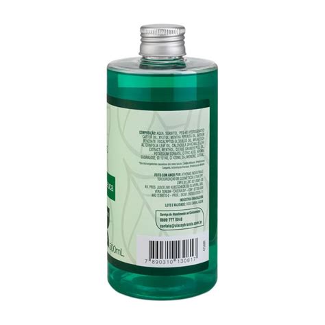 Enxaguatório Bucal Boni Natural Menta e Melaleuca 500ml