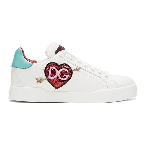 Arriba 42 Imagen Dolce Gabbana Heart Sneakers Abzlocal Mx