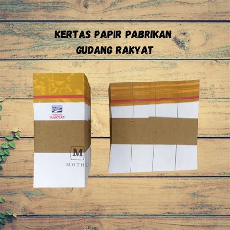 Jual Kertas Paper Manis Pabrikan Gudang Rakya Bendel Isi Full