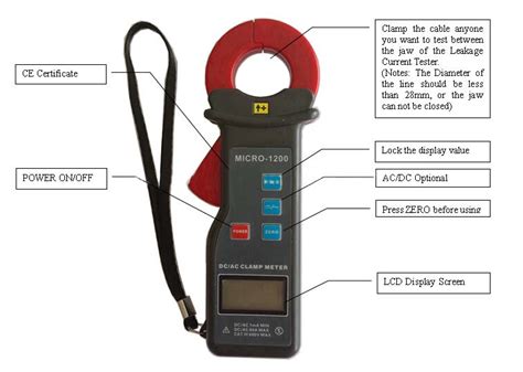 Accuracy 1mA Leakage current tester/Circuit tester