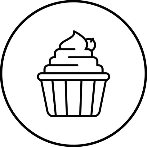 Cupcake Vector Icon 32217921 Vector Art At Vecteezy