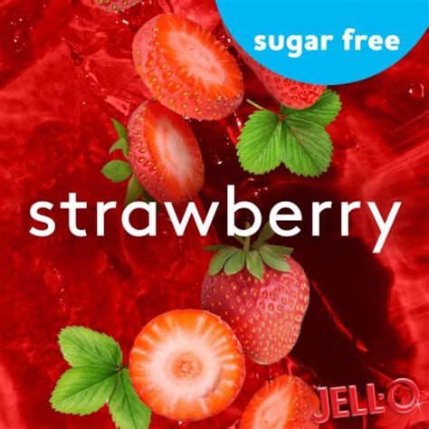 Jell O Strawberry Sugar Free Jello Cups Gelatin Snack 4 Ct Ralphs