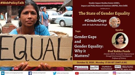 The State Of Gender Equality Gendergaps Impact And Policy Research