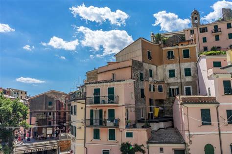 Vernazza Cinque Terre Italy June The Townscape And