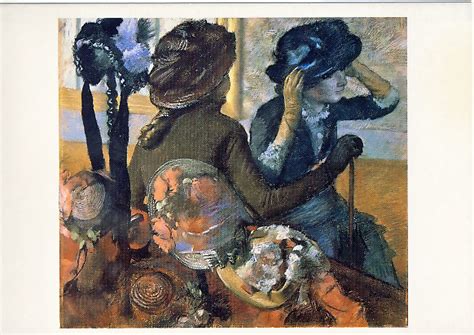 Chez La Modiste By Edgar Degas 1882 Sent Postcardlady1 Flickr