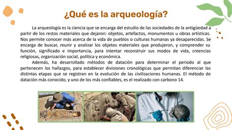 Solution Arqueolog A Subdisciplinas T Cnicas Arque Logos Relevantes