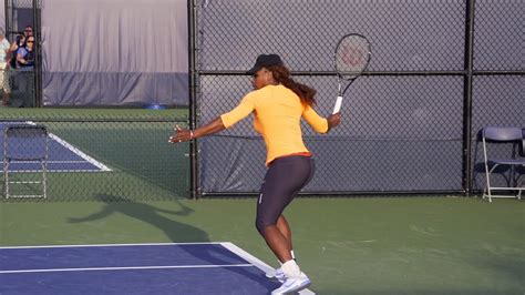 Serena Williams Forehand And Backhand In Super Slow Motion 5 2013