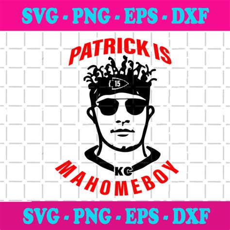 Patrick Is Mahomes Kansas City Chiefs Svg Sport Svg Mahomes Svg