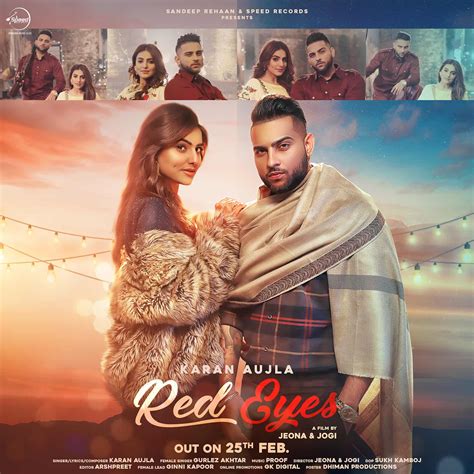 Red Eyes Karan Aujla Dhiman Productions