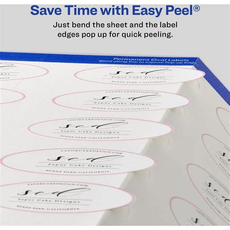 Avery® Easy Peel Labels Sure Feed Print To The Edge 2 Width X 3