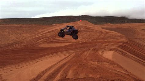 Rzr 1000 Goes Huge At Sand Hollow Dunes Utah Polaris YouTube