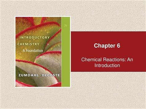 Chemical Reactions An Introduction Ppt Download