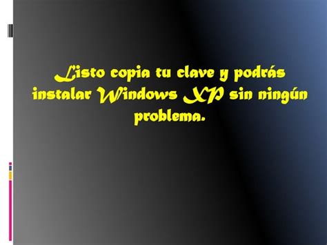 Encontrar Clave De Producto Windows Xp Ppt