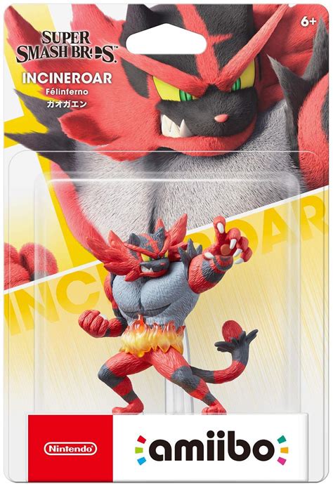 Buy Nintendo Amiibo Incineroar Super Smash Bros Series Switch