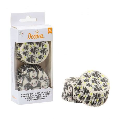 Caissettes Cupcakes Originales Panda X H Mm