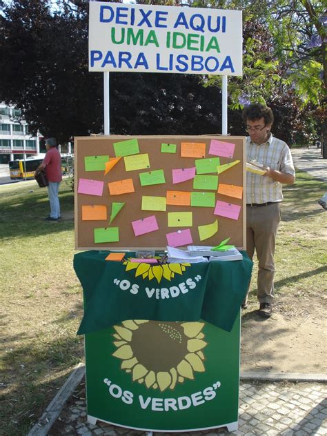 Os Verdes Em Lisboa Uma Ideia Verde Para Lisboa