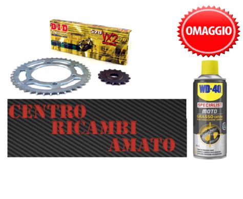 Kit Trasmissione Did Catena Corona Pignone Honda Nc Dc Integra