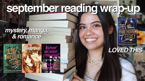 The Books I Read In September Monthly Reading Wrap Up YouTube