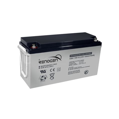 Deep Cycle Gel Battery 12v 150ah Renogen Power