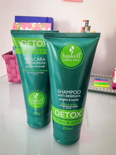 Linha Detox Therapy Haskell Resenha Completa