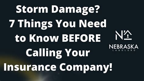 Have Storm Damage 7 Things You Need To Know Before Filing An Insurance