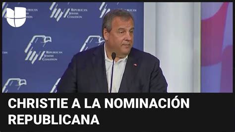 Chris Christie Lanza Su Candidatura A La Nominaci N Presidencial