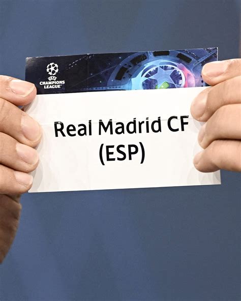 Real Madrid C F on Twitter Día de sorteo UCLdraw UCL https